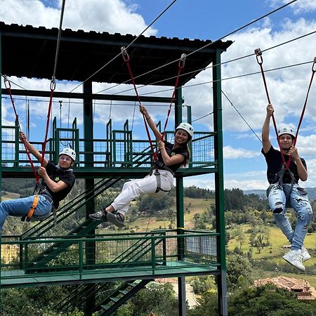 Hotel, Bungalows, Chalet Y Cabanas Aventura Park Villa De Leyva La Periquera Dış mekan fotoğraf