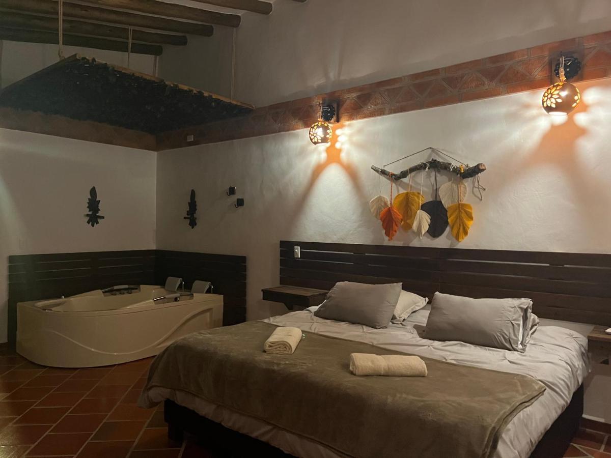 Hotel, Bungalows, Chalet Y Cabanas Aventura Park Villa De Leyva La Periquera Dış mekan fotoğraf