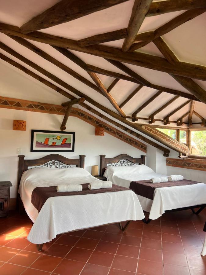 Hotel, Bungalows, Chalet Y Cabanas Aventura Park Villa De Leyva La Periquera Dış mekan fotoğraf