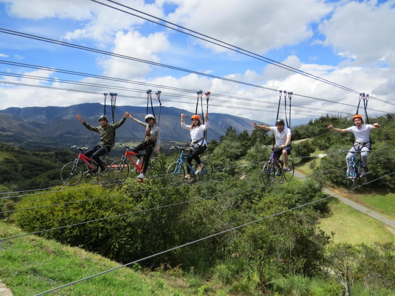 Hotel, Bungalows, Chalet Y Cabanas Aventura Park Villa De Leyva La Periquera Dış mekan fotoğraf
